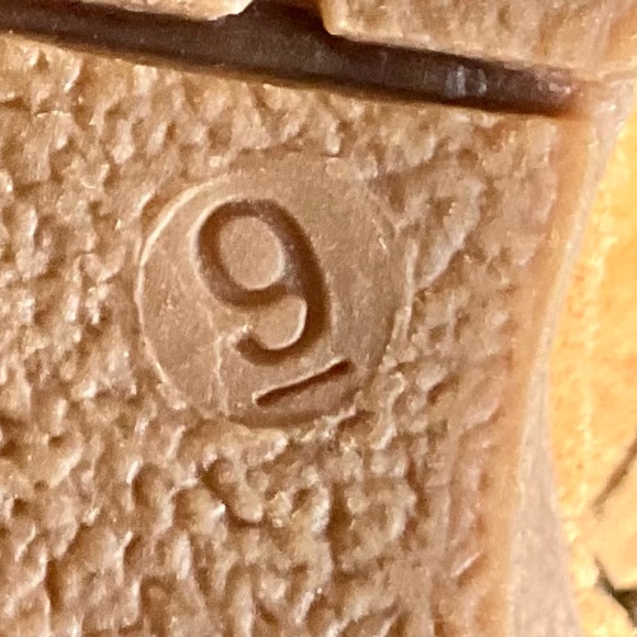 BJORNDAL AMY Fur Lined Brown Zip Up Ankle Wedge Suede Winter Booties Size 9 - Picture 6 of 16